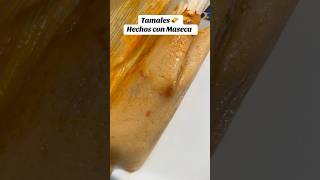 Tamales 🫔 con Maseca recetasfaciles tamales [upl. by Silsby]