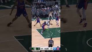 Giannis Antetokounmpo CAN’T BE STOPPED 😤🔥Shorts giannisantetokounmpo nbahighlights basketball [upl. by Madlin406]