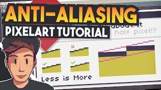 Basic AntiAliasing for beginners Pixel Art Tutorial [upl. by Vrablik717]