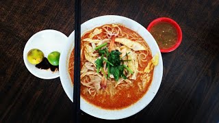 Cara masak kuah Laksa Sarawak [upl. by Sivartal]