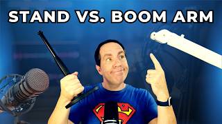 Microphone Stand vs Microphone Boom Arm Best For Home Setup [upl. by Beitris288]