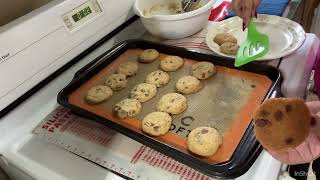 Making toll house chocolate chip cookies￼ [upl. by Haleemaj]