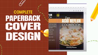 How to Design a Paperback Book Cover Using Canva for Amazon KDPquot [upl. by Chemarin560]