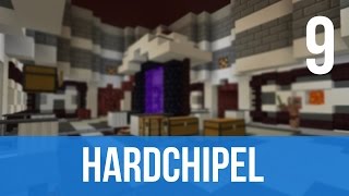 Hardchipel  Ep09 Mending et nether hub   Minecraft FR [upl. by Farrel]