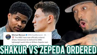 EXPOSED “William Zepeda Ordered To SHUTDOWN Shakur Stevenson Bad News Hoya May Pull The Plug” [upl. by Bacon]