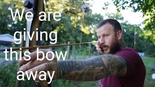 Traditional Archery  Samick Sage recurve bow Review  Giveaway [upl. by Turnbull981]