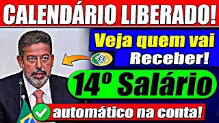 CALENDÁRIO 14º Salário para Aposentados  VEJA QUEM VAI RECEBER 2024 [upl. by Nnayecats]