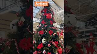 🎄✨jardiland arrivage noël poinsettia cheval sucre orge candy grelot lutin sapin decor [upl. by Platus]