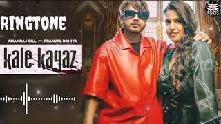 Kale Kagaz Song Ringtone  Pranjal Dahiya Song  Haryanvi Songs  New Ringtone  Viral Ringtone 2024 [upl. by Aivila888]