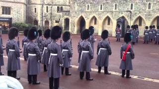 Changing of the Guard at Windsor Castle [upl. by Yllom]