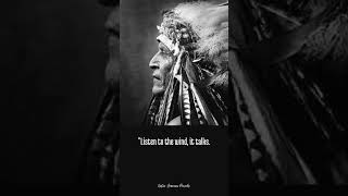 Native American listen to shorts shortvideolifequotes motivation quotes america quotesdaily [upl. by Attaynik]