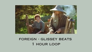 foreign  glissey beats 1 hour loop [upl. by Huston]