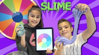 Mystery Slime Wheel Challenge  Graces Room [upl. by Ivzt]