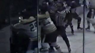 Bruins vs Rangers Apr 11 1970 [upl. by Ahseekat]