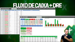 100 Grátis Planilha de Controle Financeiro Empresarial com DRE Profissional no Excel [upl. by Kcirddec]