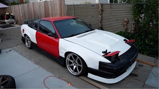 I Bought an EBAY WIDE BODY KIT For My 240sx [upl. by Adnovoj393]