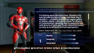 The Amazing Spiderman 2 Game  ALL SUITSCOSTUMES amp HOW TO GET IT [upl. by Reames789]