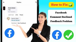 How to Fix Facebook Comment Declined See Feedback Problem in 2024 [upl. by Akimahc557]