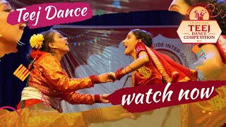 Teej Dance Competition 2080 Elixir Academy Code 19  Spectacular Dance Performance [upl. by Galvin]