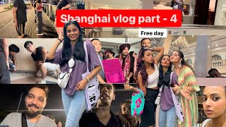 Day 4 in Shanghai 🇨🇳  Typhoon hits China Had to Change Hotel  Shopping Day Divyhub [upl. by Manthei]