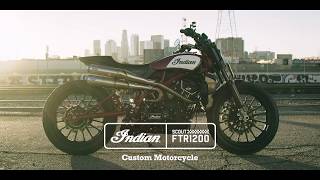 Scout FTR1200 Custom  Indian Motorcycle [upl. by Haram]