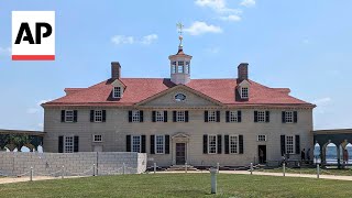 Centuriesold cherries unearthed at George Washingtons Mount Vernon estate [upl. by Arret]