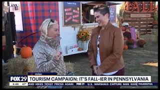 Experiential Marketing Programs Visit PAquotIts Fallierquot Live on Fox 29 Philadelphia 101124 [upl. by Manouch707]