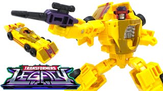 Transformers LEGACY Deluxe Class DRAGSTRIP Review 15 MENASOR Combiner [upl. by Devina]