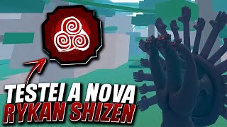 Testei o Rework da Genkai do Hashirama no Shindo Life Rykan Shizen [upl. by Leler]