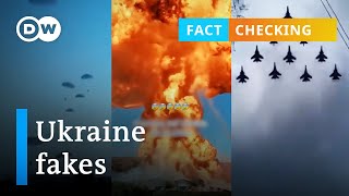 Fact check 5 fakes of the war in Ukraine  DW News [upl. by Ecyak496]