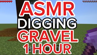 ASMR Digging amp Collecting Gravel Flint Endlessly 1 Hour 4K [upl. by Eelyk]