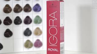 Tinte Schwarzkopf  igora royal carta de colores [upl. by Berlauda]