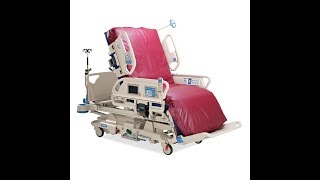 HillRom Progressa Pulmonary Hospital Bed Demonstration 8187050606 [upl. by Yevol]