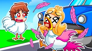 DONT GET RUN OVER In Cross Road Simulator With MY CRAZY FAN GIRLS [upl. by Adnohryt]