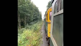 BR 33035 Travels Towards Leyburn On The Wensleydale Railway [upl. by Georgine110]