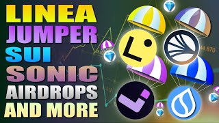 🔥 Linea  Jumper  SUI  Sonic And More Airdrops News 🔥 [upl. by Anelet]