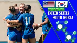 Usa vs South Korea Live Stream  Fifa U17 World Cup Womens 2024  Football [upl. by Berriman]