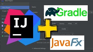 Create and Run a JavaFX App with Gradle and IntelliJ [upl. by Nniroc]