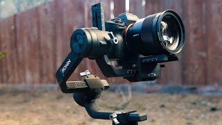 DJI RoninS Initial Hands On Review  Sony A7III [upl. by Doowyah196]