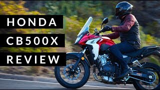 Honda CB500X Review  Affordable adventure awaits [upl. by Nitsew]