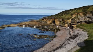 Moray  Exploring Sea Caves  Burghead  Duffus Castle  NorthEast Scotland Road Trip Part 2 [upl. by Piefer137]