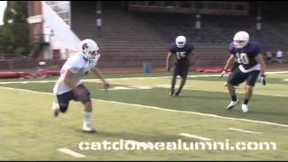 Linfield College 2010 Fall Camp Punt Coverage [upl. by Andert679]