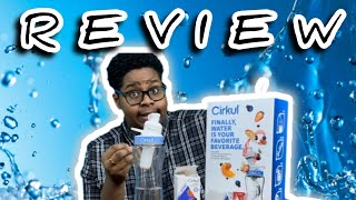 Cirkul Water Bottle Review Testing Popular Flavored Water Bottle [upl. by Eetse459]