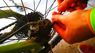 Upgrading Brakes on Mountain Bike  SRAM Guide R [upl. by Zarger264]