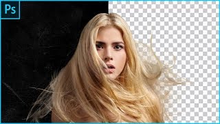 The Best Way And Fastest Way To Select Hair In Adobe Photoshop Cc New Tutorial 2018 [upl. by Llemaj]