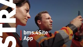 bms4Site App Eine App für die Abstimmung zwischen Fräsenfahrerinnen und Disponentinnen [upl. by Kirit]