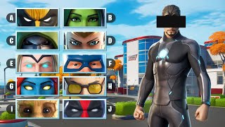 ADIVINA LA SKIN POR SUS OJOS  2 TESTS  FORTNITE CHALLENGE  tusadivi [upl. by Llenrap]