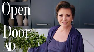 Inside Kris Jenners Hidden Hills Home  Open Door  Architectural Digest [upl. by Legra]