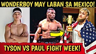 CARL JAMMES MARTIN may LABAN sa MEXICO  MIKE TYSON may BANAT kay Jake Paul [upl. by Daly]