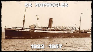 SS Sophocles  SS Tamaroa 1922  1957 [upl. by Muryh920]